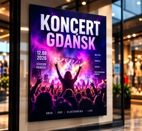 Plakat reklamujący wydarzenie