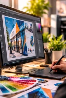Projekty graficzne w reklamie